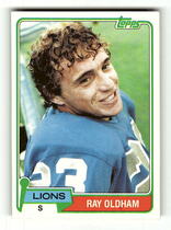 1981 Topps Base Set #224 Ray Oldham