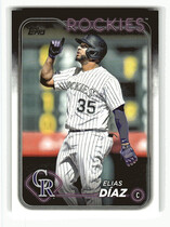 2024 Topps Base Set #161 Elias Diaz
