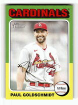 2024 Topps Heritage #490 Paul Goldschmidt