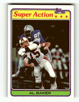 1981 Topps Base Set #498 Al Baker