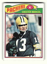 1977 Topps Base Set #323 Chester Marcol