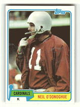 1981 Topps Base Set #96 Neil O'Donoghue