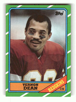 1986 Topps Base Set #182 Vernon Dean