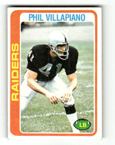 1978 Topps Base Set #149 Phil Villapiano
