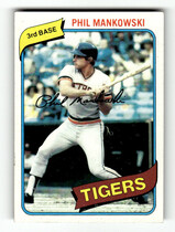 1980 Topps Base Set #216 Phil Mankowski
