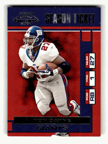 2001 Playoff Contenders #61 Ron Dayne