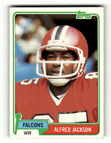 1981 Topps Base Set #106 Alfred Jackson