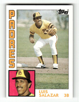 1984 Topps Base Set #68 Luis Salazar