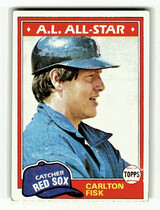 1981 Topps Base Set #480 Carlton Fisk