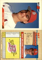 1992 Bowman Base Set #567 Mike Milchin