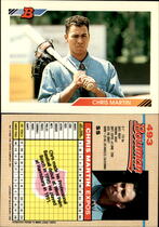 1992 Bowman Base Set #493 Chris Martin