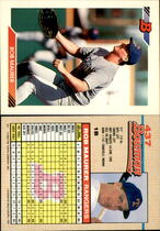 1992 Bowman Base Set #437 Rob Maurer