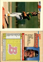 1992 Bowman Base Set #431 Dennis Eckersley