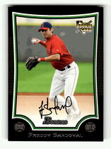 2009 Bowman Base Set #216 Freddy Sandoval