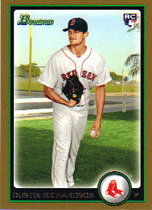 2010 Bowman Gold #218 Dustin Richardson