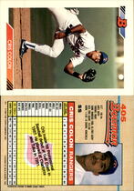 1992 Bowman Base Set #405 Cris Colon