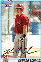 2010 Bowman Prospects #BP6 Konrad Schmidt