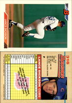 1992 Bowman Base Set #316 Lance Dickson