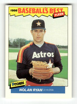 1986 Fleer Baseballs Best #30 Nolan Ryan