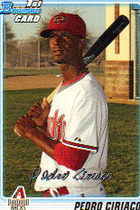 2010 Bowman Prospects #BP18 Pedro Ciriaco