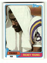1981 Topps Base Set #114 Rickey Young