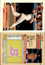 1992 Bowman Base Set #205 Kevin Maas