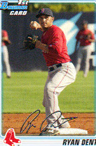 2010 Bowman Prospects #BP30 Ryan Dent