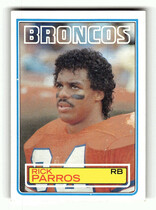 1983 Topps Base Set #266 Rick Parros