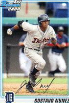 2010 Bowman Prospects #BP33 Gustavo Nunez
