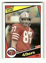 1984 Topps Base Set #351 Dwight Clark