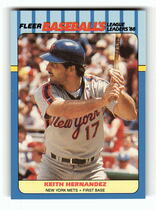 1988 Fleer League Leaders #18 Keith Hernandez