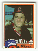 1981 Topps Base Set #74 Mike Hargrove