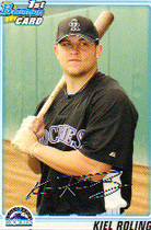 2010 Bowman Prospects #BP63 Kiel Roling