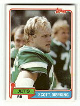 1981 Topps Base Set #484 Scott Dierking
