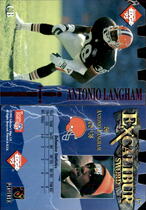 1995 Collectors Edge Excalibur Die Cuts #17 Antonio Langham
