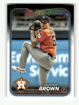 2024 Topps Base Set #30 Hunter Brown