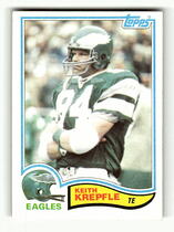 1982 Topps Base Set #449 Keith Krepfle
