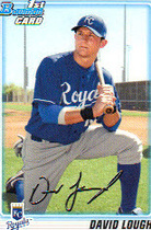 2010 Bowman Prospects #BP107 David Lough