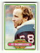 1980 Topps Base Set #477 Joe DeLamielleure