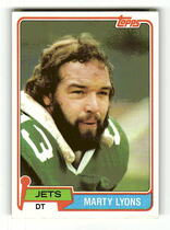 1981 Topps Base Set #238 Marty Lyons