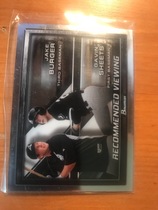 2017 Bowman Draft Recommended Viewing Dual #RV-CWS Gavin Sheets|Jake Burger