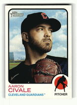 2022 Topps Heritage #335 Aaron Civale