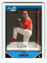 2007 Bowman Prospects #BP48 Edgar Garcia