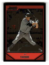 2007 Bowman Chrome #187 Jim Thome