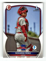 2023 Bowman 1st Edition #BPPF-27 Rickardo Perez