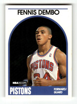 1989 NBA Hoops Hoops #72 Fennis Dembo