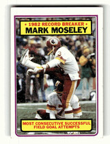 1983 Topps Base Set #5 Mark Moseley