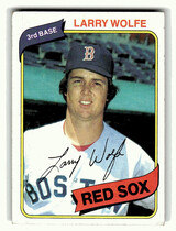 1980 Topps Base Set #549 Larry Wolfe