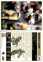1997 Pacific Philadelphia #206 Henry Lusk