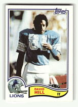 1982 Topps Base Set #340 David Hill